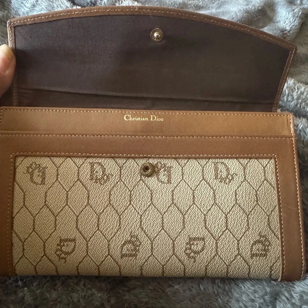 Dior honeycombmb wallet